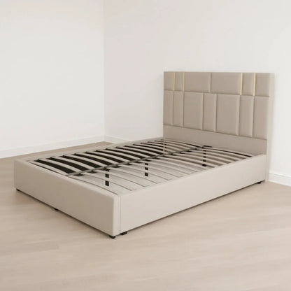Delta Sleep Leather Bed Frame