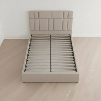 Delta Sleep Leather Bed Frame