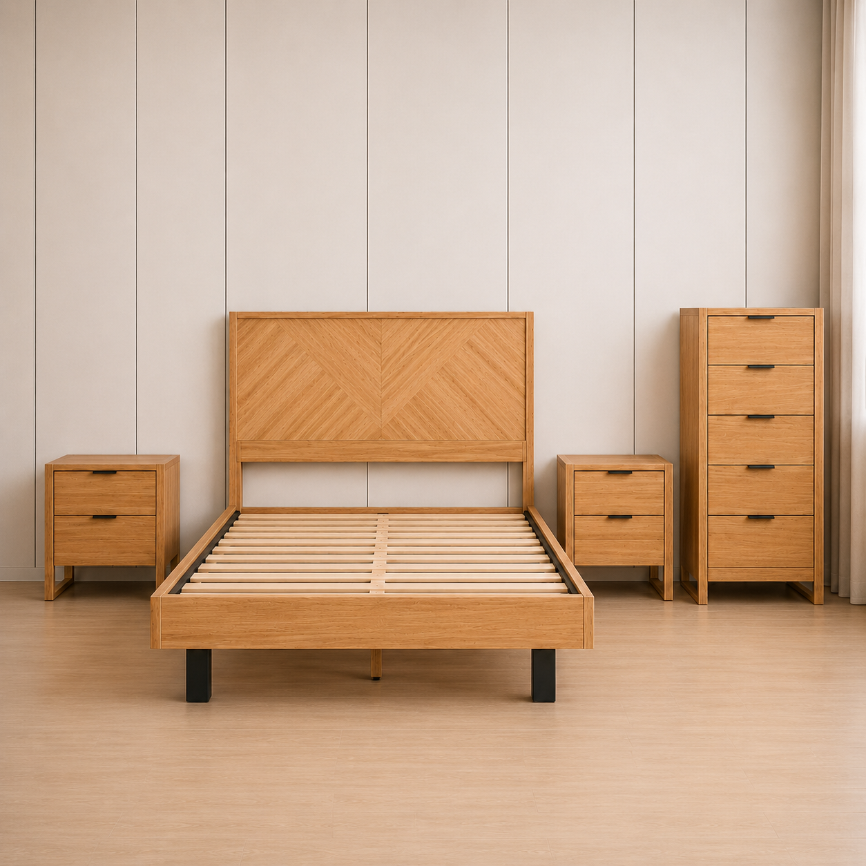 Majestic Wooden Bedroom Suite