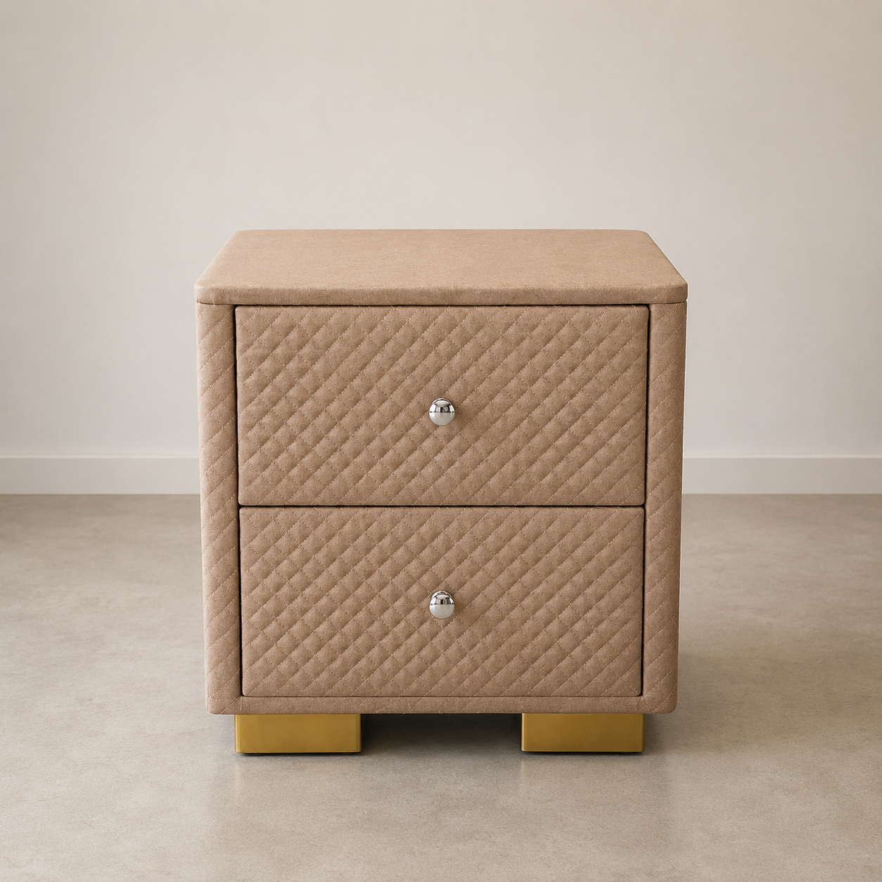 Brown Bedside