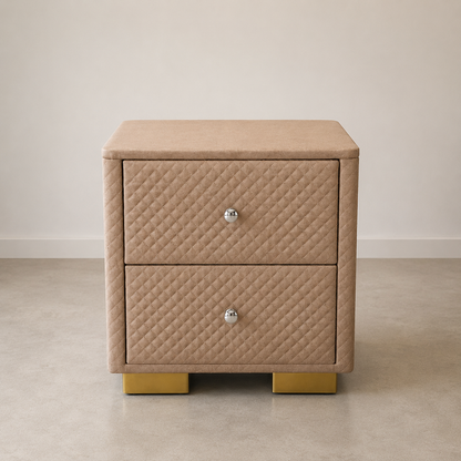 Brown Bedside