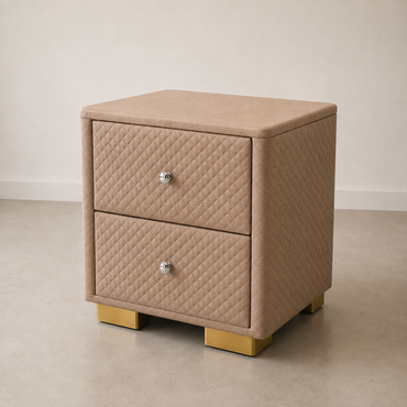 Brown Bedside
