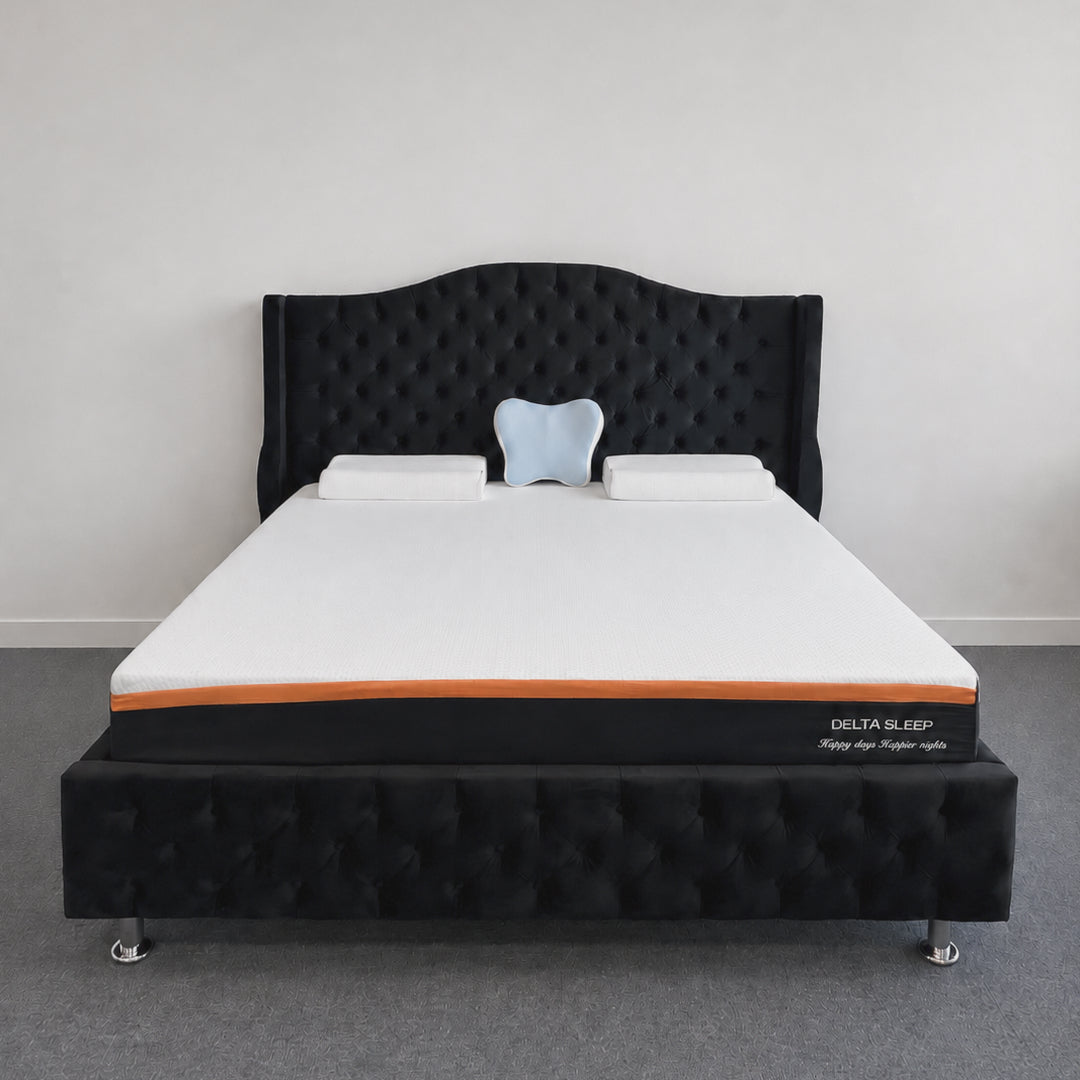 Chesterfield Bed - Black