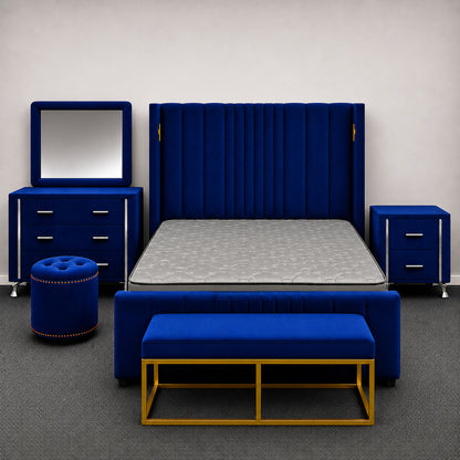 Horizon Blue Bedroom Suite - Queen Size