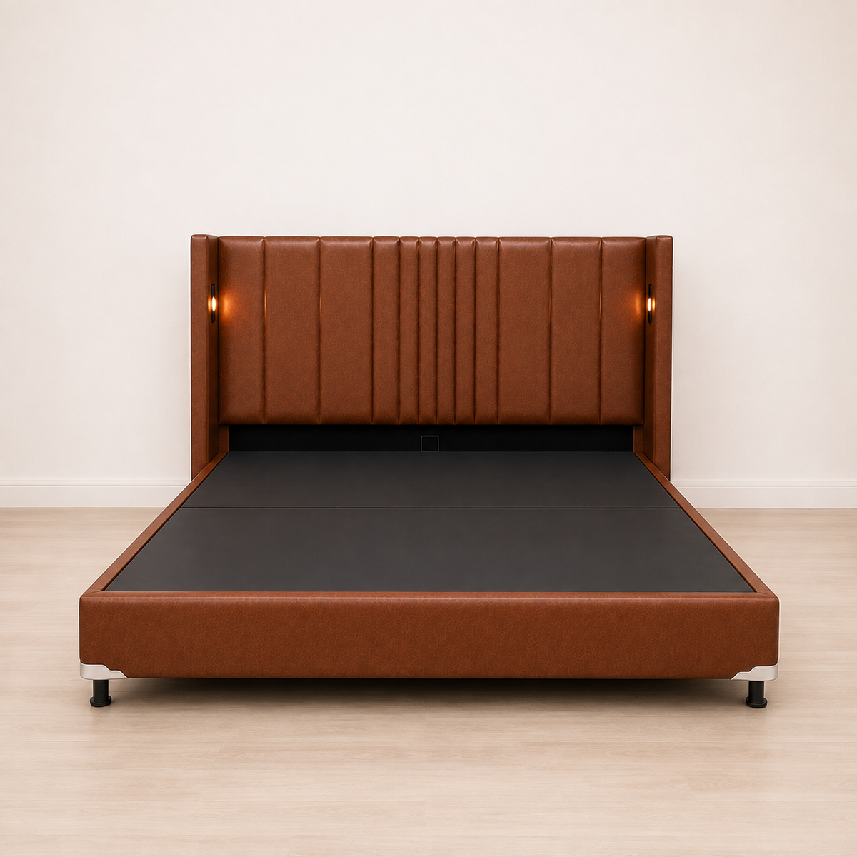 Horizon Bedframe - Brown/Tan