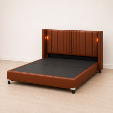 Horizon Bedframe - Brown/Tan