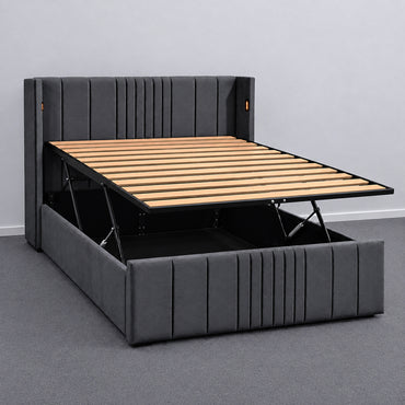 Horizon Electric Grey - King Bedframe Bundle Deals