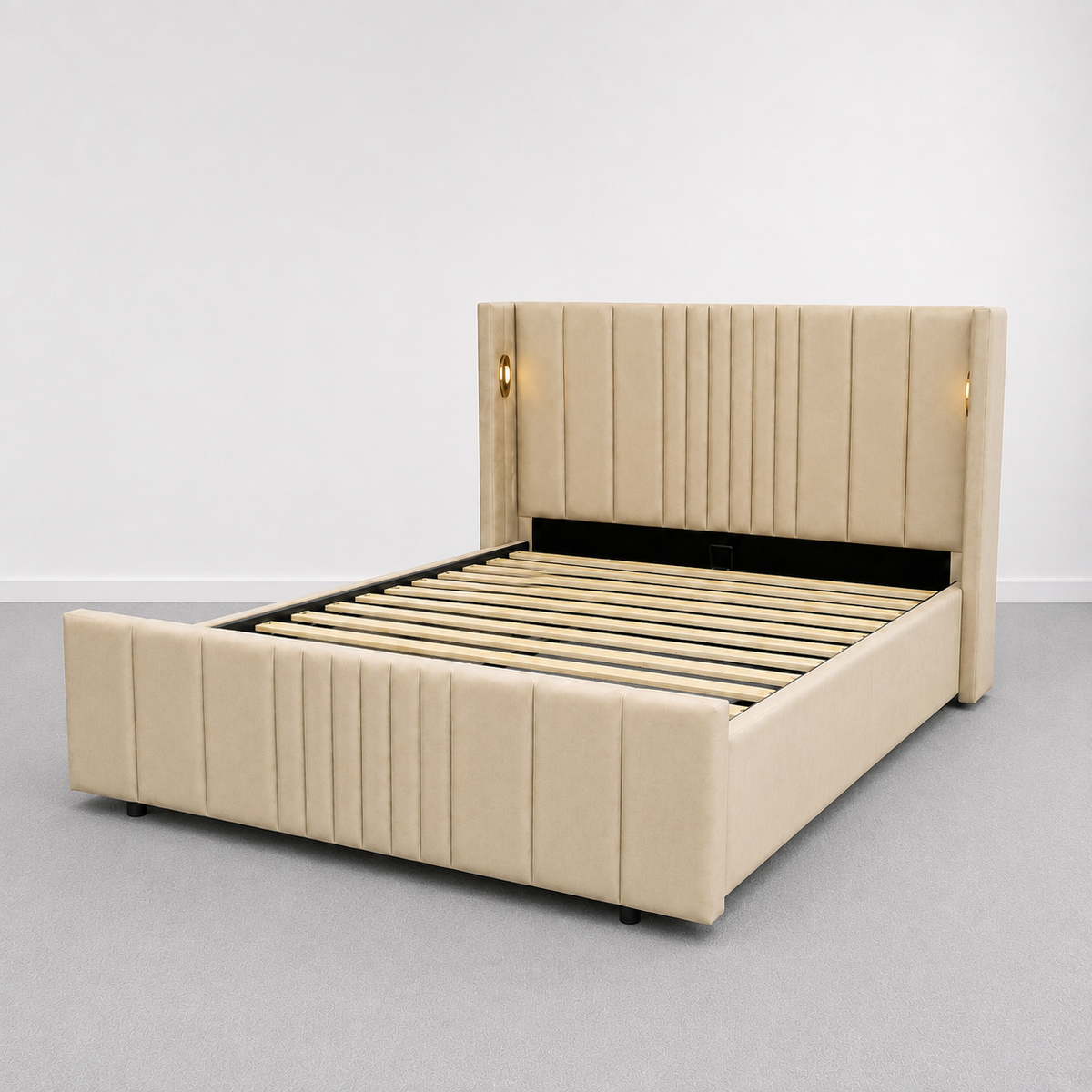 Horizon Comfort Bedframe - Beige