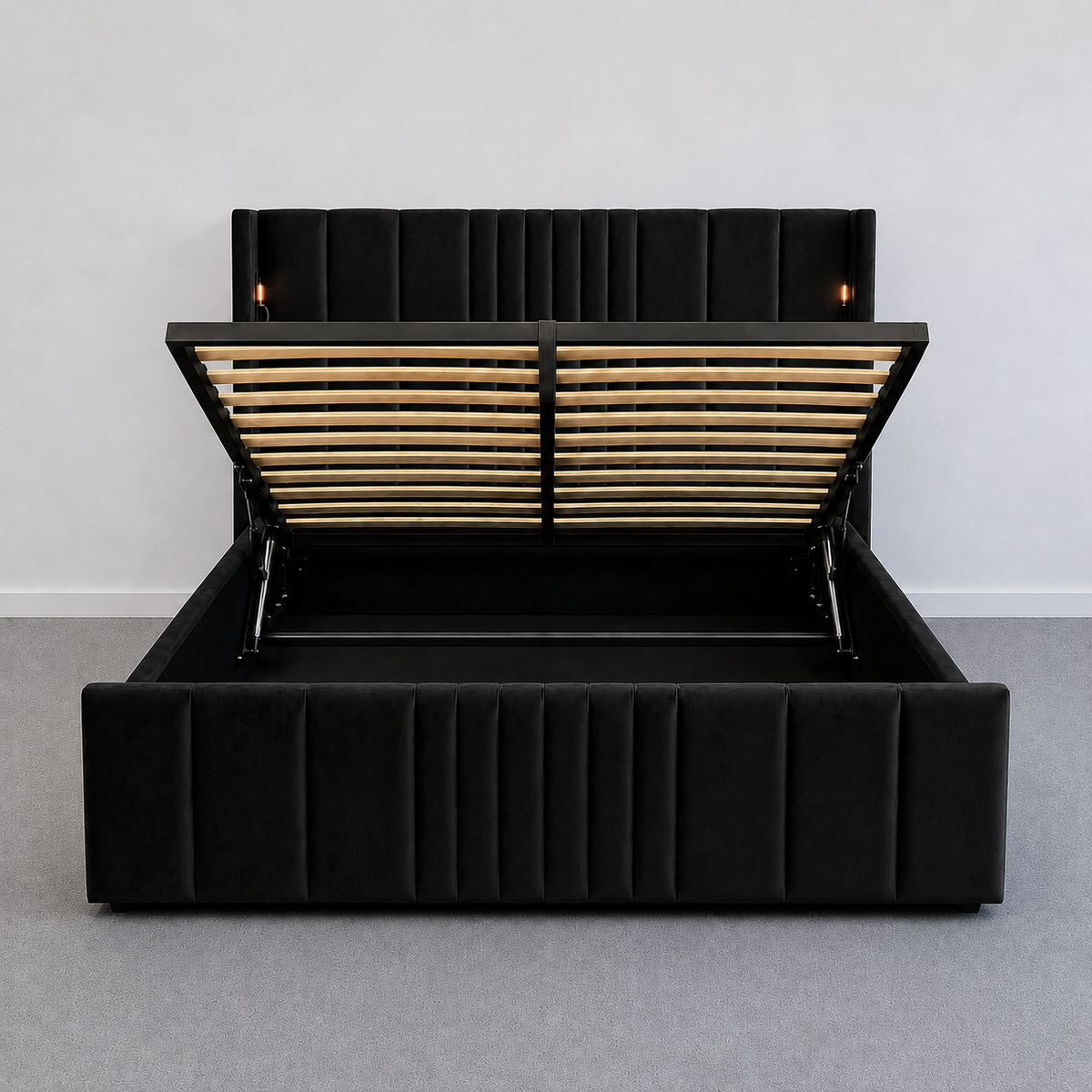 Horizon Comfort Bedframe - Black