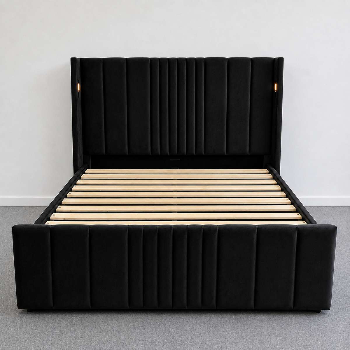 Horizon Comfort Bedframe - Black