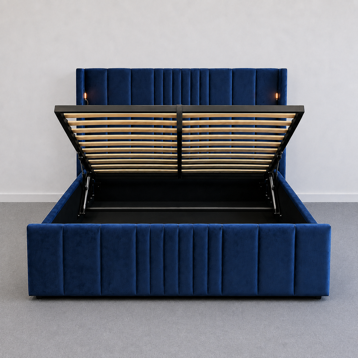 Horizon Comfort Bedframe - Blue