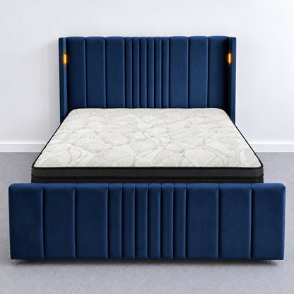 Horizon Blue Bedframe & Echo Balance or Ortho Plus Mattres