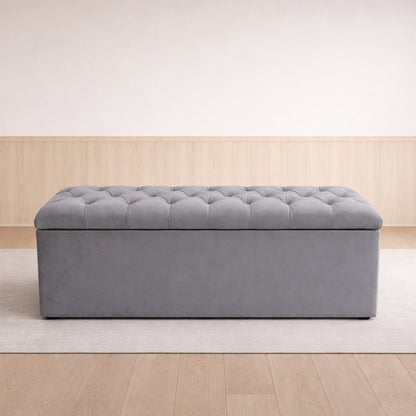 Horizon Comfort Grey Bedframe - King Size