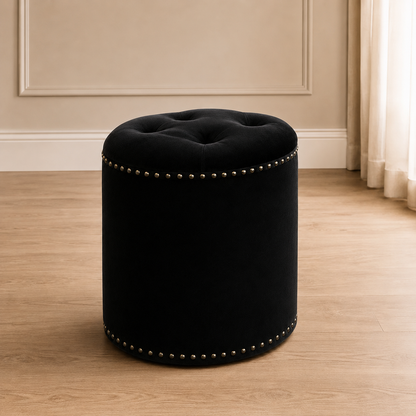 Chesterfield Black Bedroom Suite - Queen Size