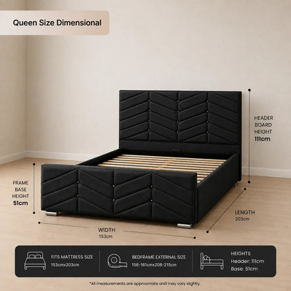 Vantage Bed Frame - Black
