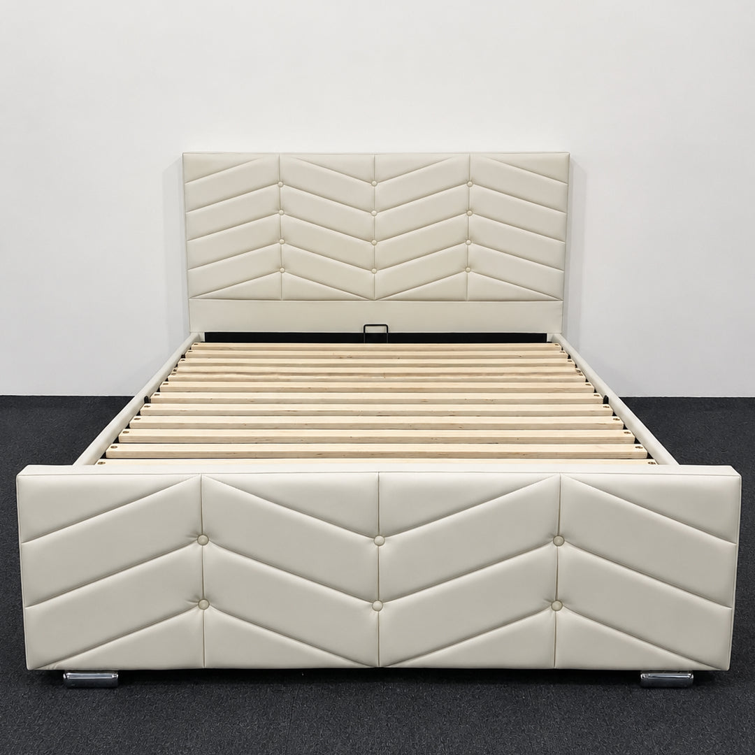 Vantage Bed Frame - Cream