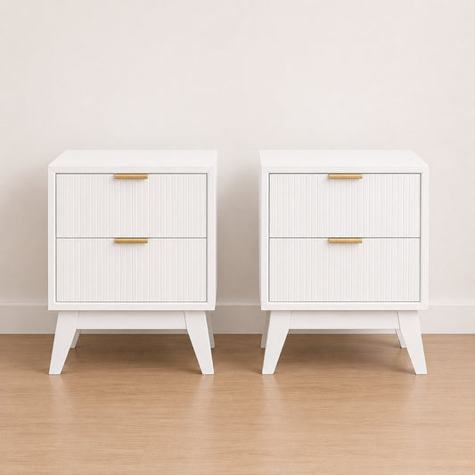 2* Vegas Wooden Bedsides