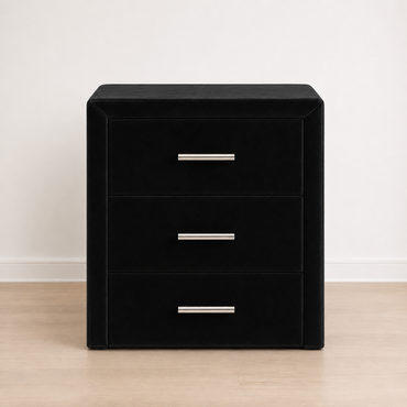 Chesterfield Black Bedroom Suite - Queen Size