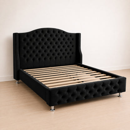 Chesterfield Bed - Black