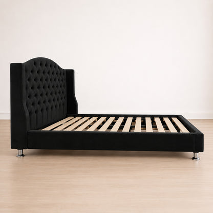 Chesterfield Bed - Black