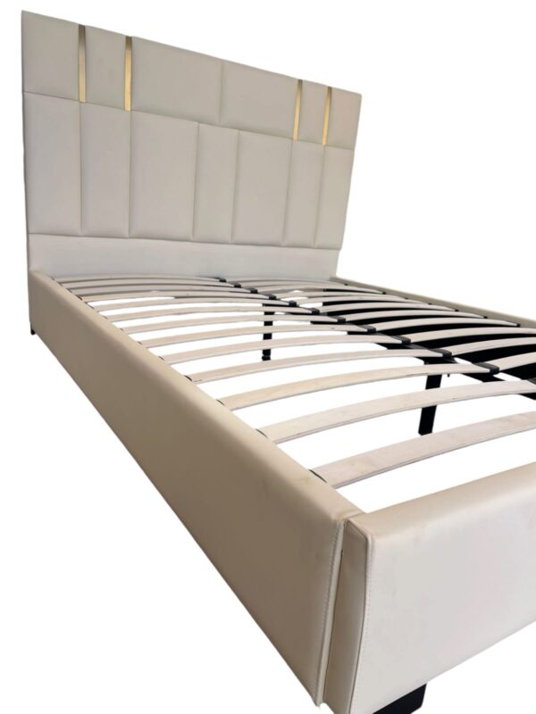Delta Sleep Leather Bed Frame