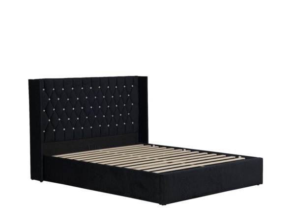 Opal Dream Bedframe – Black Velvet