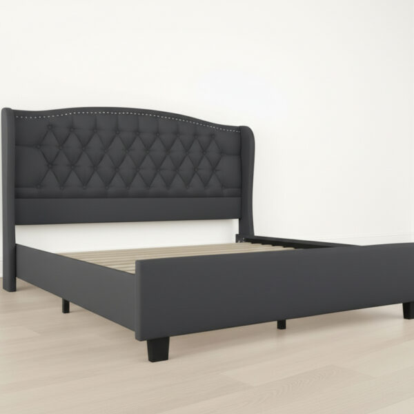 Core Comfort Bedframe – Charcoal Grey