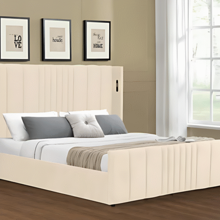 Horizon Comfort Bedframe – Beige Cream