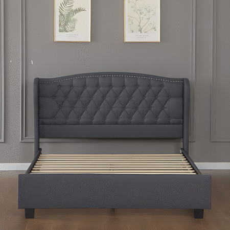 Core Comfort Bedframe – Charcoal Grey