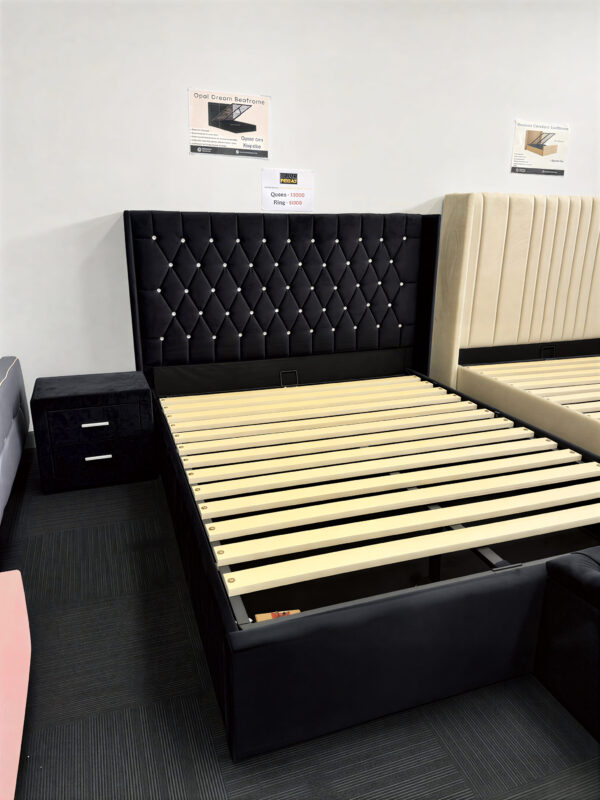 Opal Dream Bedframe – Black Velvet