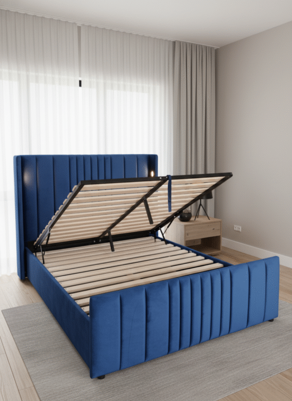 Horizon Blue Bedframe