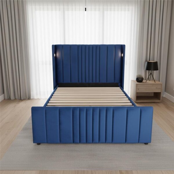 Horizon Blue Bedframe